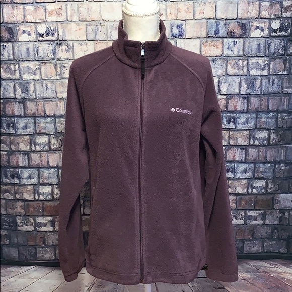 Columbia Jackets & Blazers - Woman’s Large Purple💜 Columbia Sherpa Zip Jacket